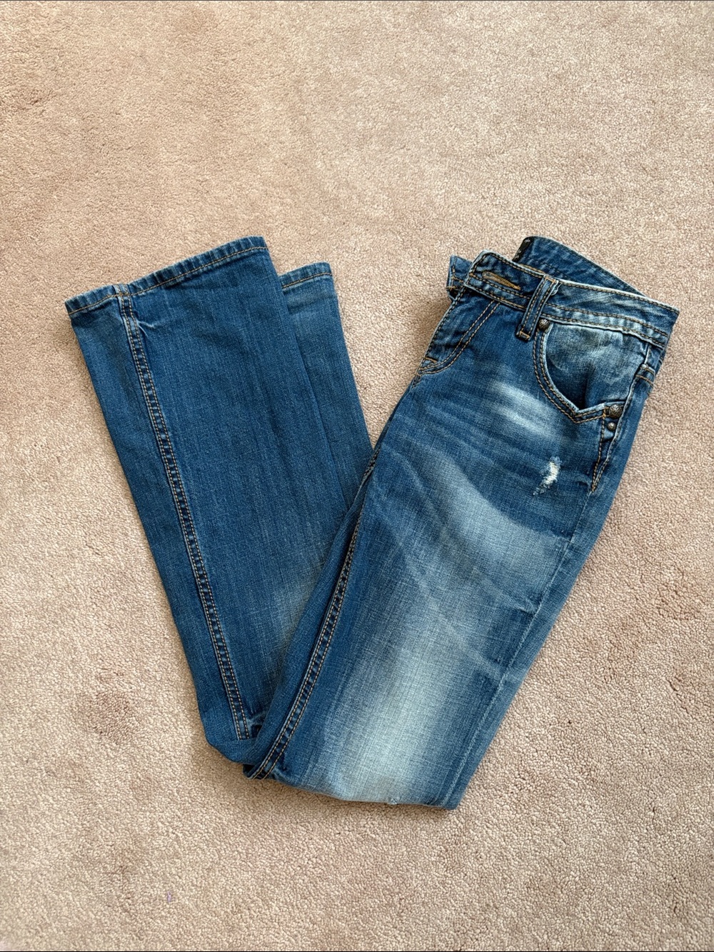 Women’s Blue Boot Cut Jeans